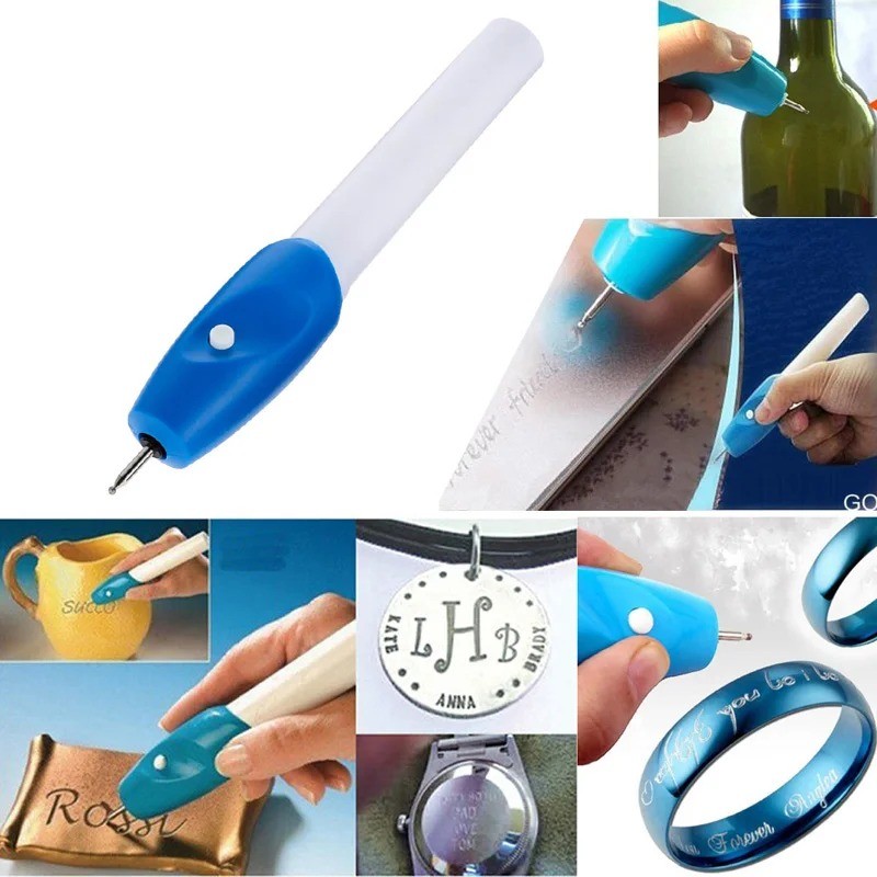 

Pena Ukir Elektrik Portable Engraver Pen - 1108 - Putih