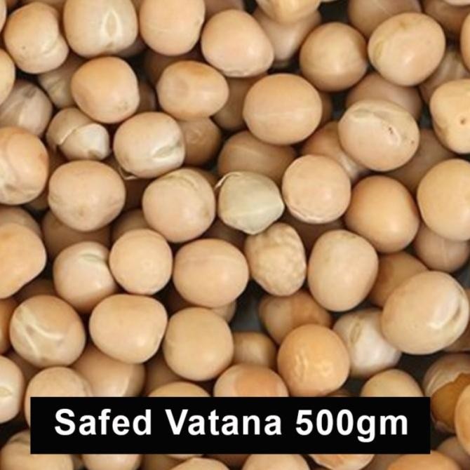 

] PREMIUM WHITE VATANA 500G / Safed Vatana / Matar Putih / Sukha Matar