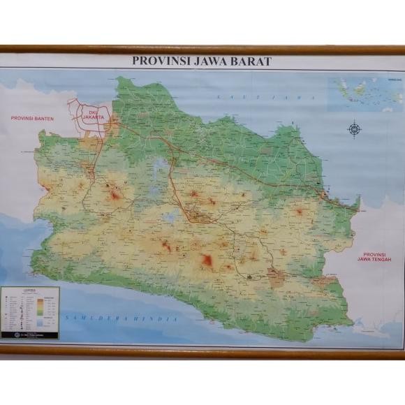 

Peta Provinsi Jawa Barat (Peta Dinding)