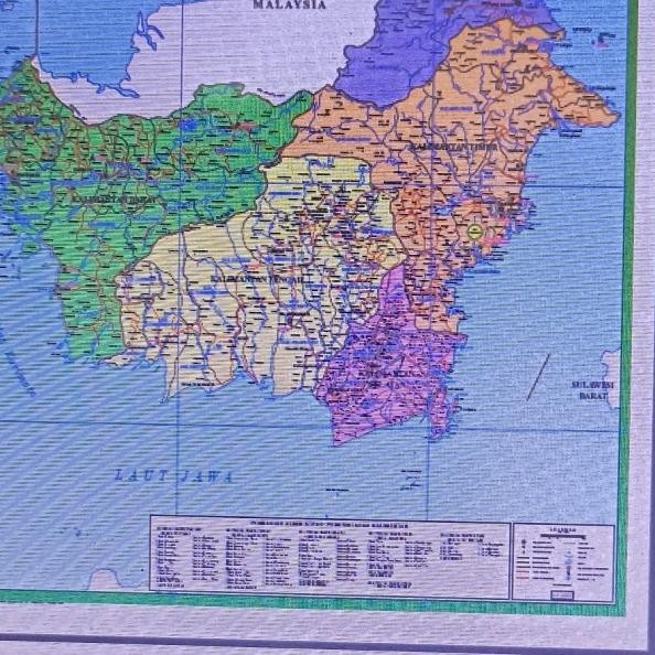 

Peta Kalimantan Peta Dinding