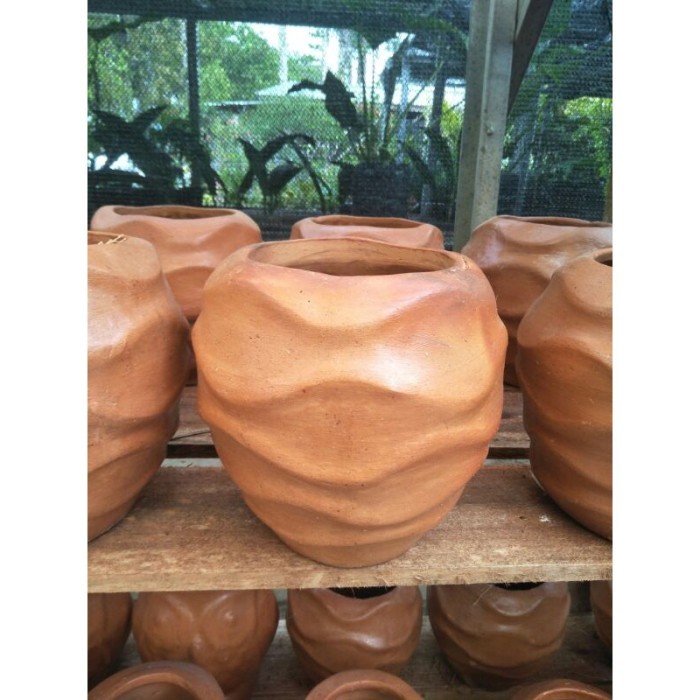 Han Pot Gerabah Tanah Liat Besar