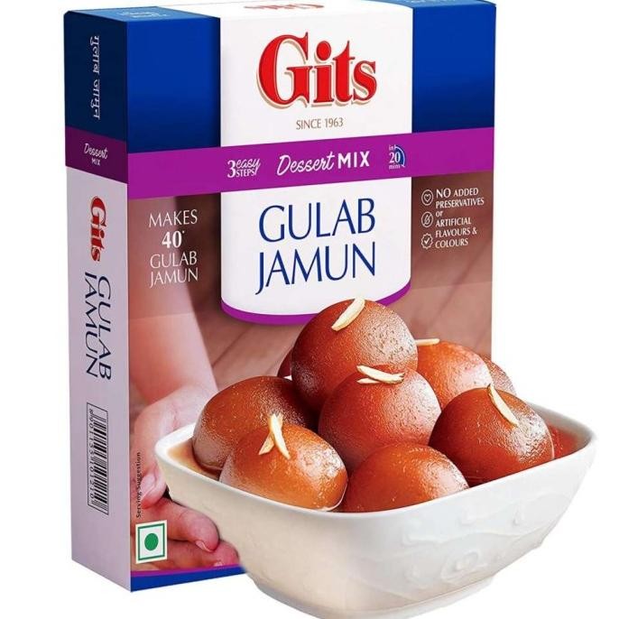 

#####] Makanan India Gits Gulab Jamun Mix 200g