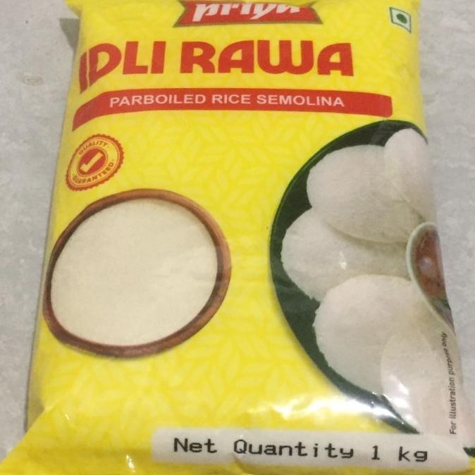 

siap kirim] IDLI RAWA PRIYA 1KG / Tepung Beras Idli Rava India /Indian Rice Flour
