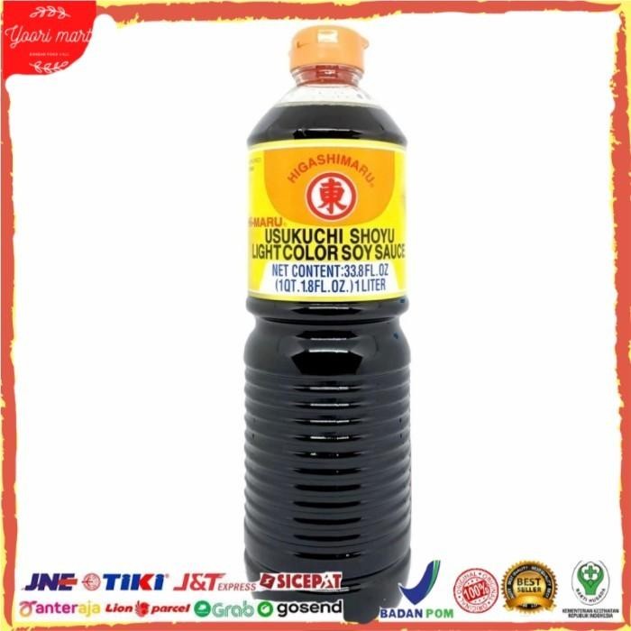 

Higashimaru Soy Sauce Usukuchi Shoyu impor Jepang enak 1L Kualitas Terbaik