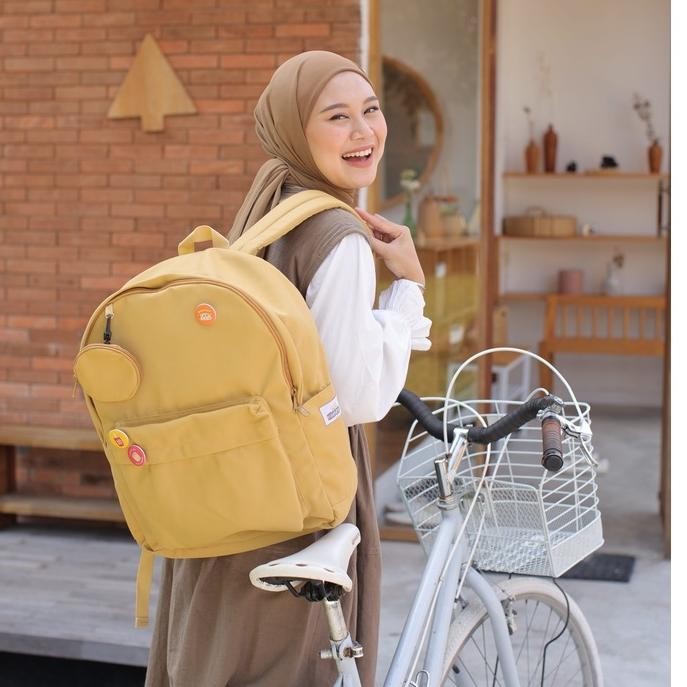 fgk-24 Himeku BOMBIM Backpack - Tas Sekolah Big to Jumbo - Tas Muat Banyak - Ransel Kanvas Pria Wani