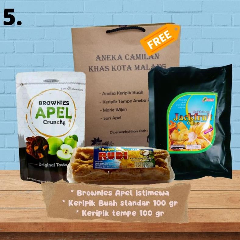 

ghs-55 PAKET OLEH OLEH Malang Exlusive Free Tas Premium