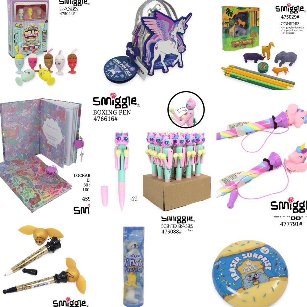 

Ah67 Alat Tulis Pen Smiggle Boxing pen Berkualitas