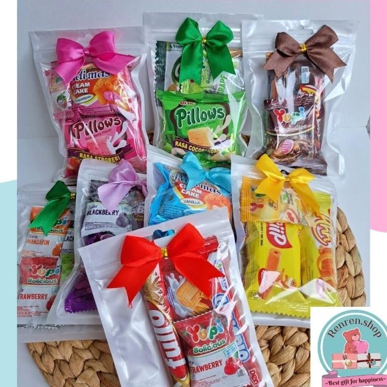 

Im31 Paket 10 pcs - Mini gift snack hampers snack murah (MERAH) Termurah