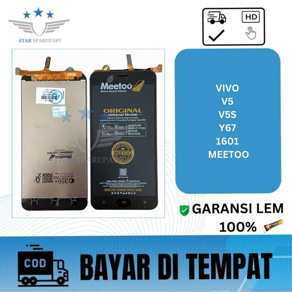 LCD TOUCHSCREEN VIVO V5 / V5S / Y67 / 1601