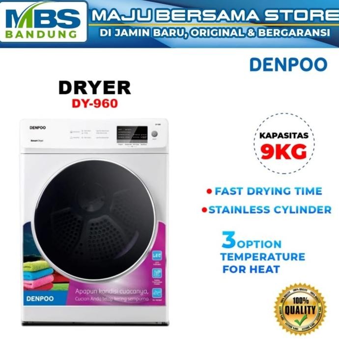 DENPOO MESIN PENGERING PAKAIAN LAUNDRY DY 960