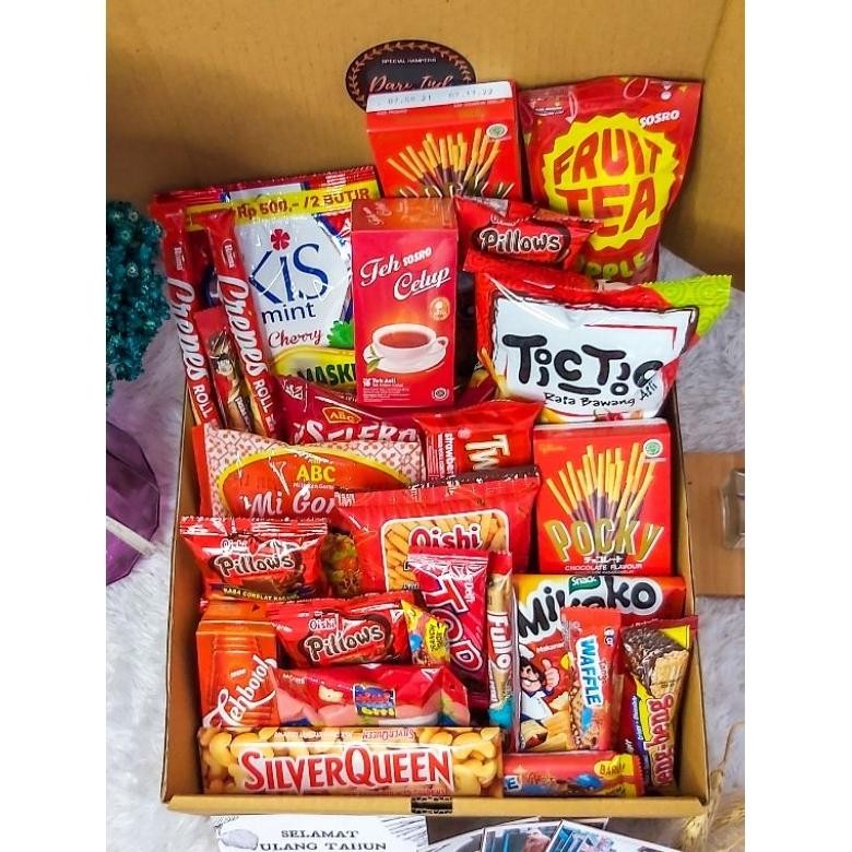 

Paling Murah!!! Snack Box / Gift Box Snack / Hampers Snack / Kado Ulang Tahun / Gift Box Ulang Tahun / Gift Box Wisuda / Kado Wisuda Kado Ulang Tahun Hadiah Graduation Hadiah Birthday Kado Valentine Hadiah Anniversary Termurah