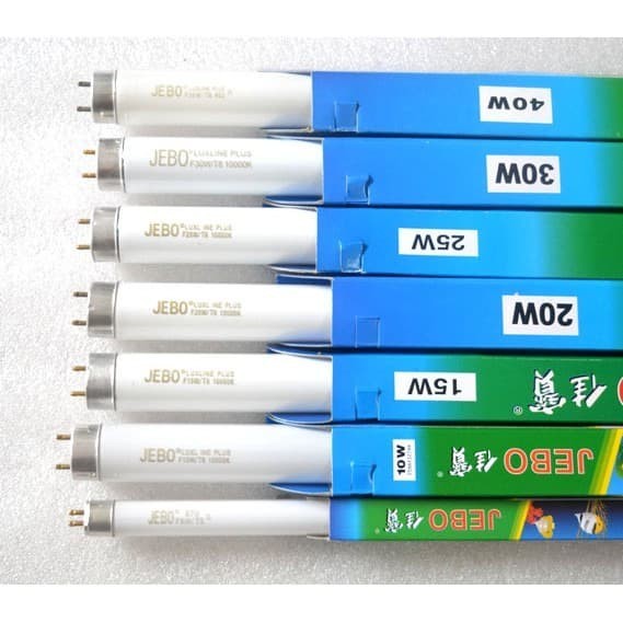 Lampu Neon T8 Jebo 30 Watt / Tanning Luxline Super Light 10000K