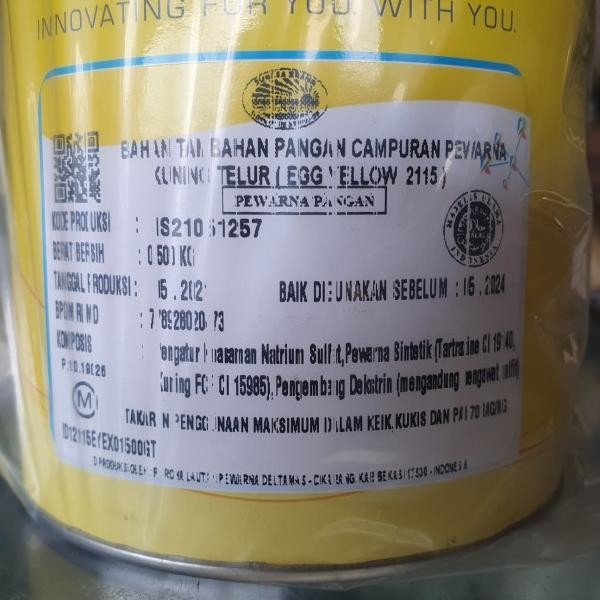 

Sunsea Brand Pewarna Makanan Bubuk / Powder Kaleng - 500 G