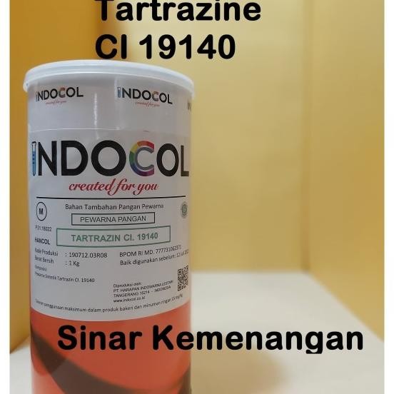 

Pewarna Makanan Indocol Tartrazine Ci 19140