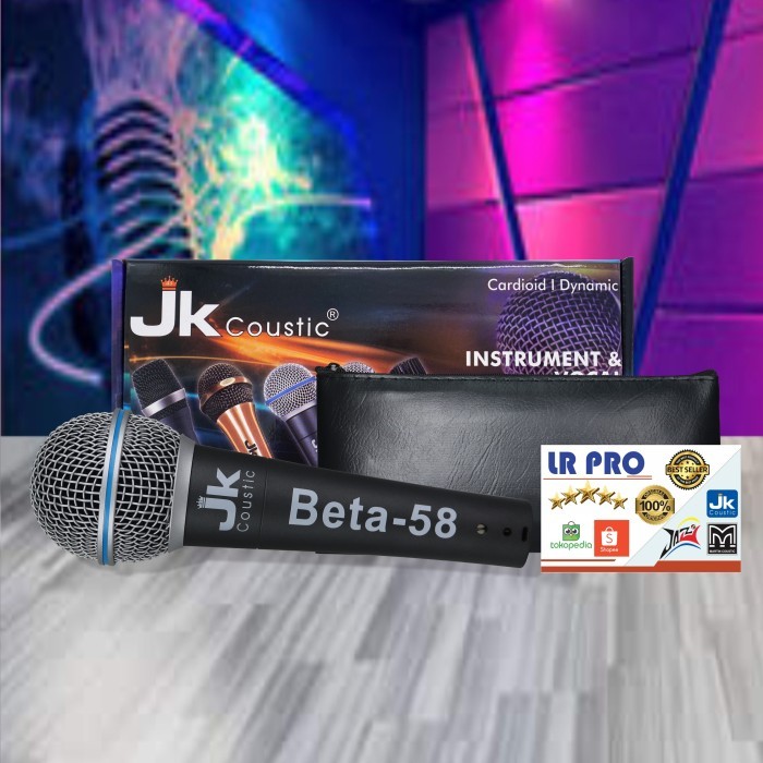 Ready Microphone Cable Beta 58 Jk coustic BETA 58