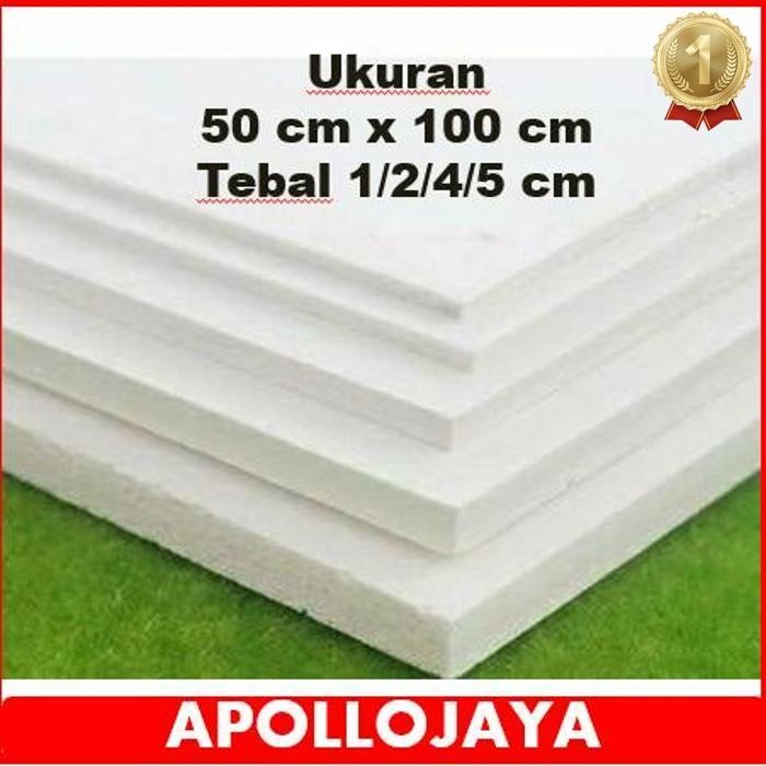 

Extra Styrofoam Sterofoam Gabus 50 Cm X 100 Cm Bahan Bermutu