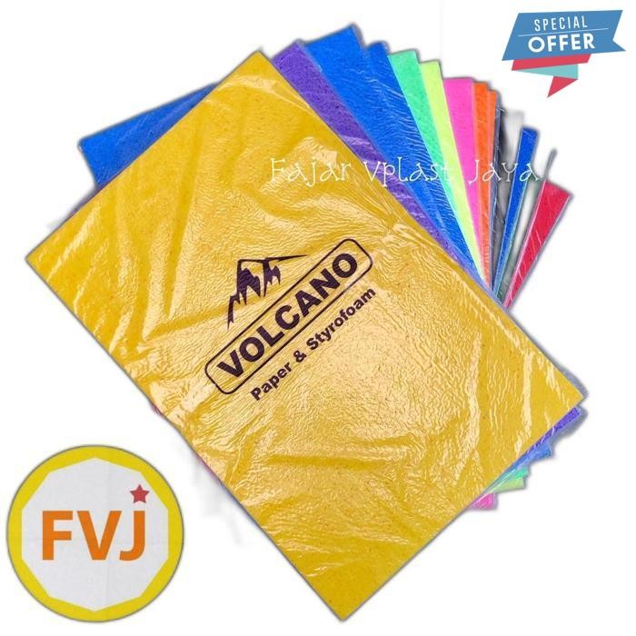 

Hot Sale Styrofoam Warna Warni Dan Putih. Warna Cerah Dan Tidak Mudah Pudar 40 X 60 Cm Jaminan Original