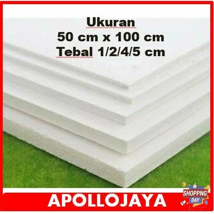 

Serba Murah Styrofoam Sterofoam Gabus 50 Cm X 100 Cm Good Quality