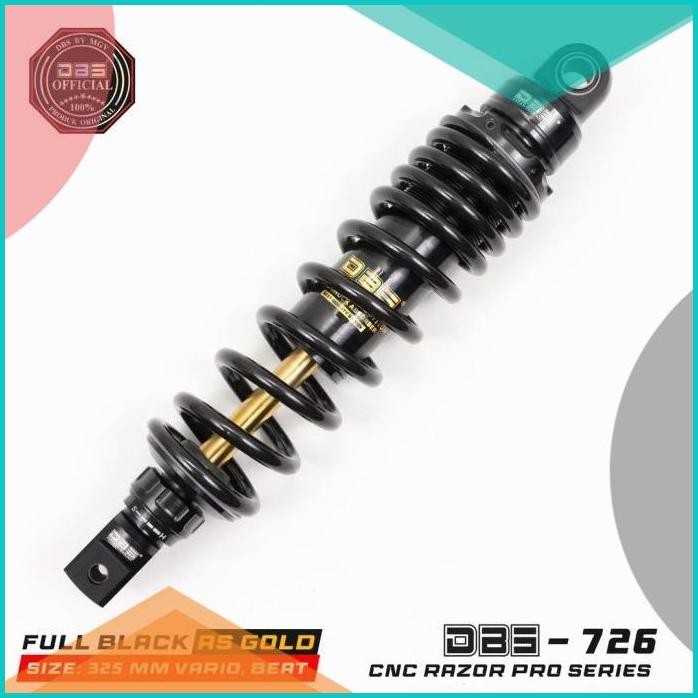 Shock Non Tabung DBS 726 CNC RAZOR PRO SERIES MIO BEAT VARIO SCOOPY  8