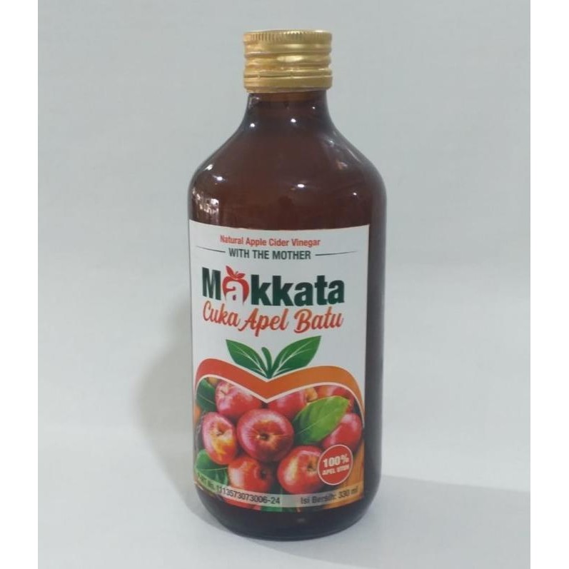 

,,,,,,,] Makkata Cuka Apel Batu Malang Organic Apple Cider Vinegar Original