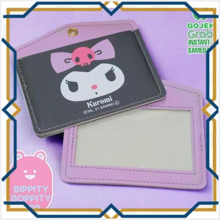 

[BIP] ID CARD CASE SANRIO LICENSED KUROMI TEMPAT KARTU PASS TJ