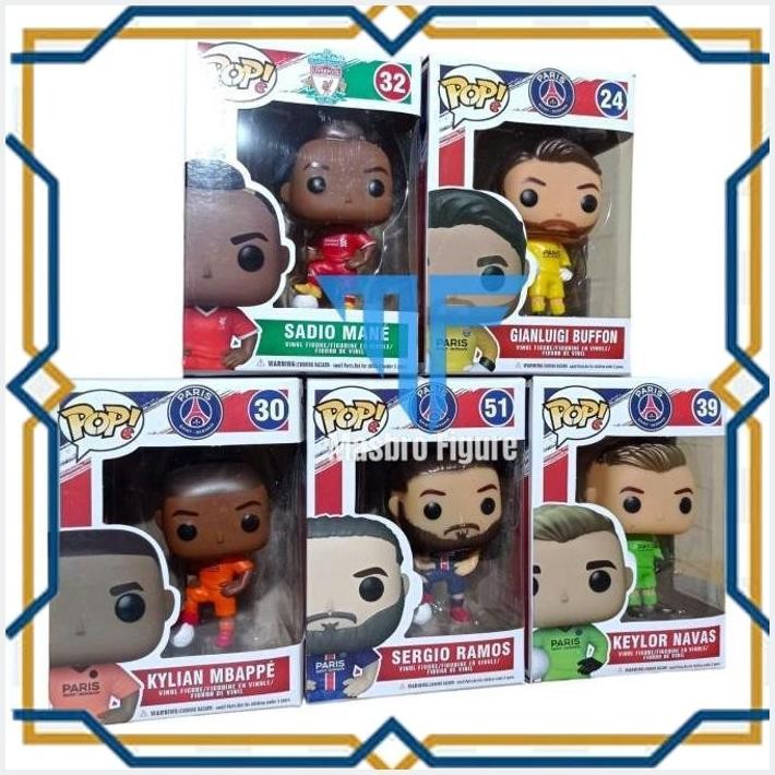 [MAS] FUNKO POP VINYL FIGURE PARIS SAINT GERMAIN KARAKTER SERGIO RAMOS KYLIAN MBAPPE