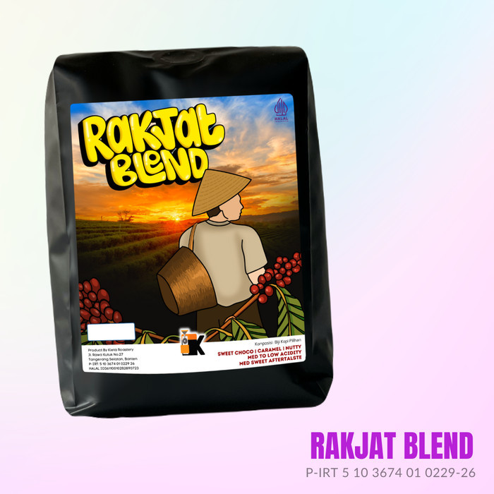 

Kopi Rakjat Blend Untuk Kopi Susu 250Gr