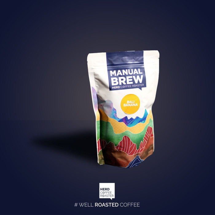 

Bali Kintamani Banana Single Origin Manual Brew 150 Gr Herd Coffee
