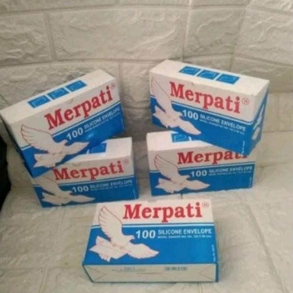 

Amplop Kecil Merpati 104 Tanggung Silicon Biru Polos