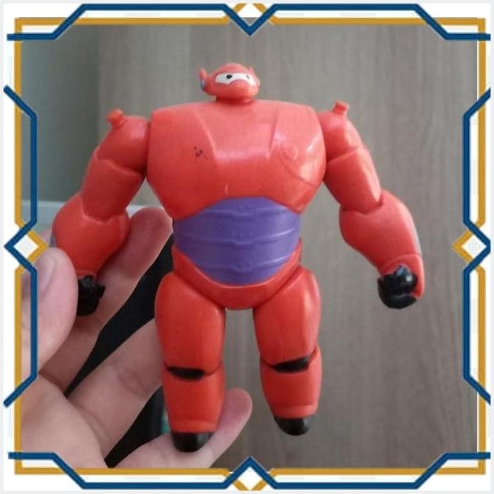 [SHI] BAYMAX BAY MAX BIG HERO 6 DISNEY BANDAI RED ARMOR ACTION FIGURE