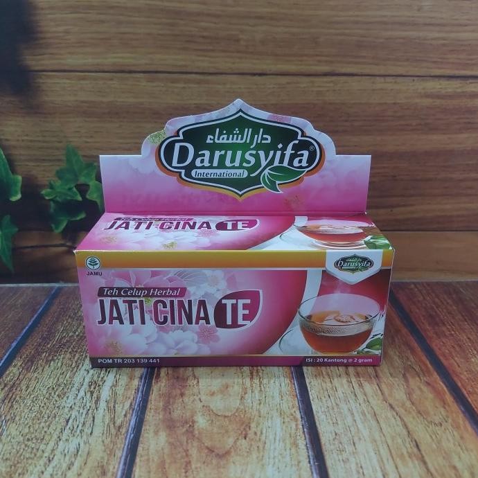 

siap kirim] Teh Celup Herbal Jati Cina TE Darusyifa