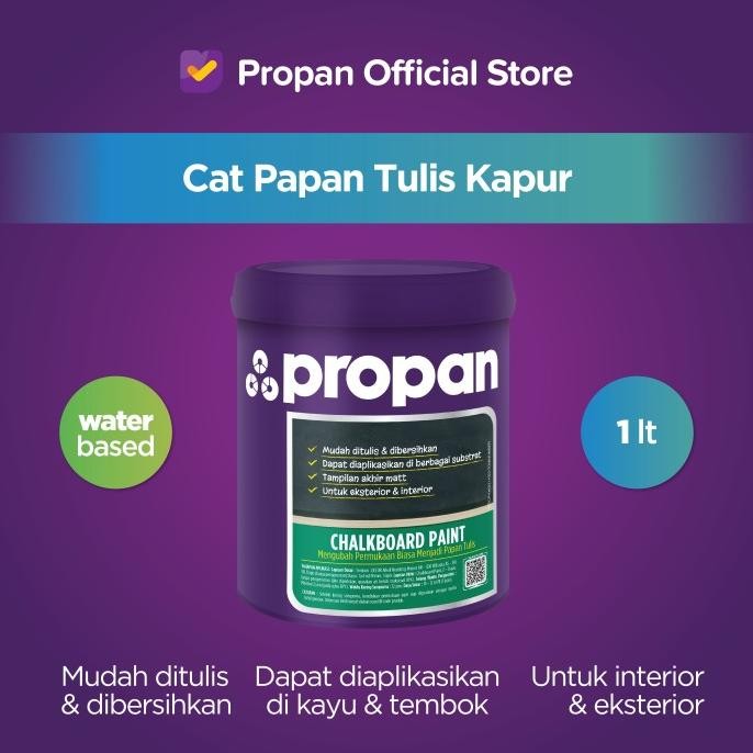 

NEW CAT PAPAN TULIS KAPUR PROPAN CHALKBOARD PAINT 1 L
