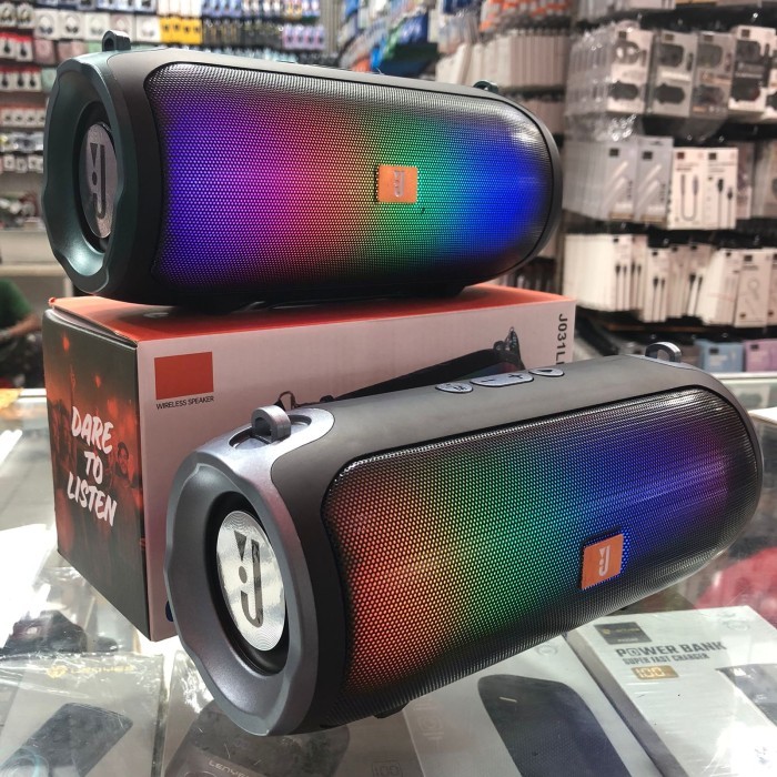 Speaker Bluetooth JBL Original Extra Bass Dual Speaker Include Mic