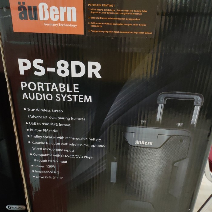 Speaker Aubern portable PS-8DR