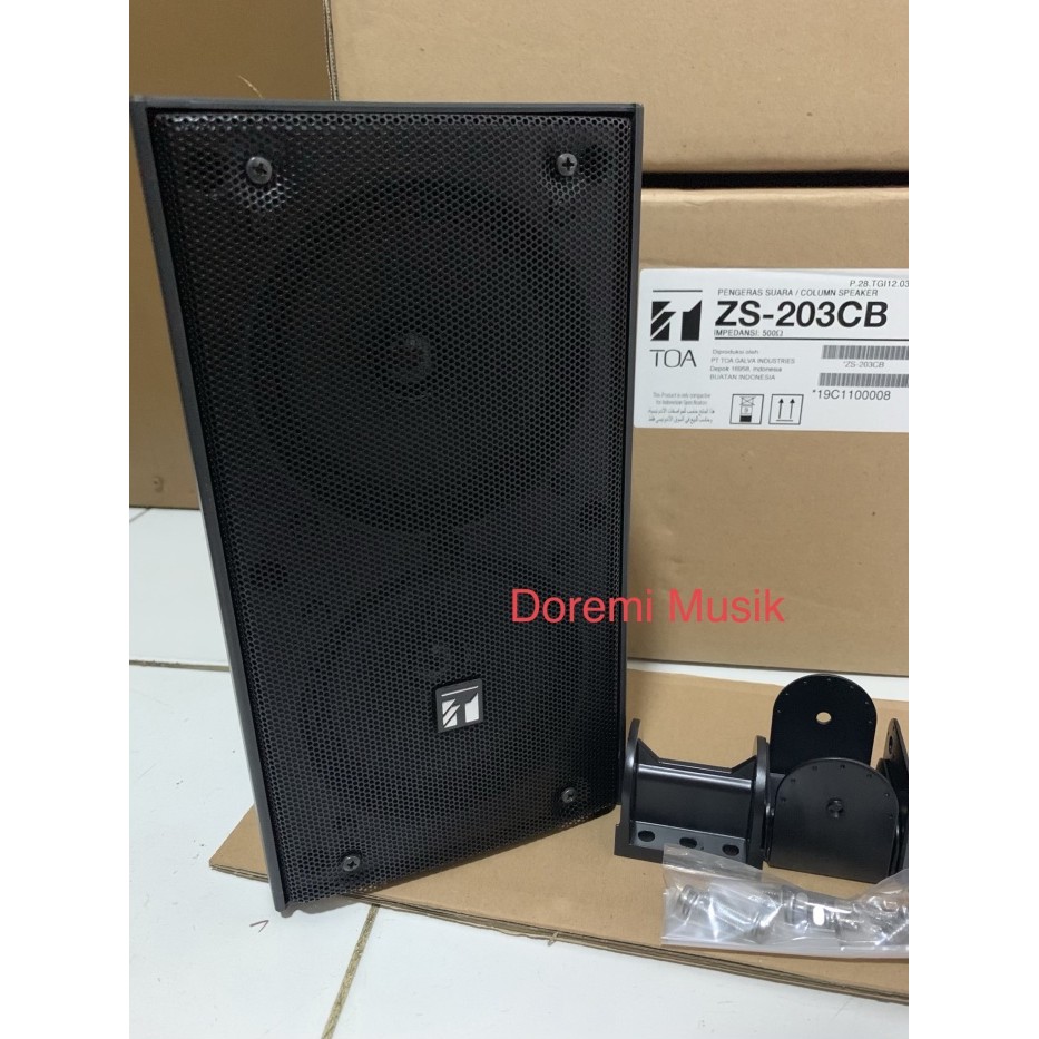 Speaker Column TOA ZS 203 CB/CW (Black / White ) original