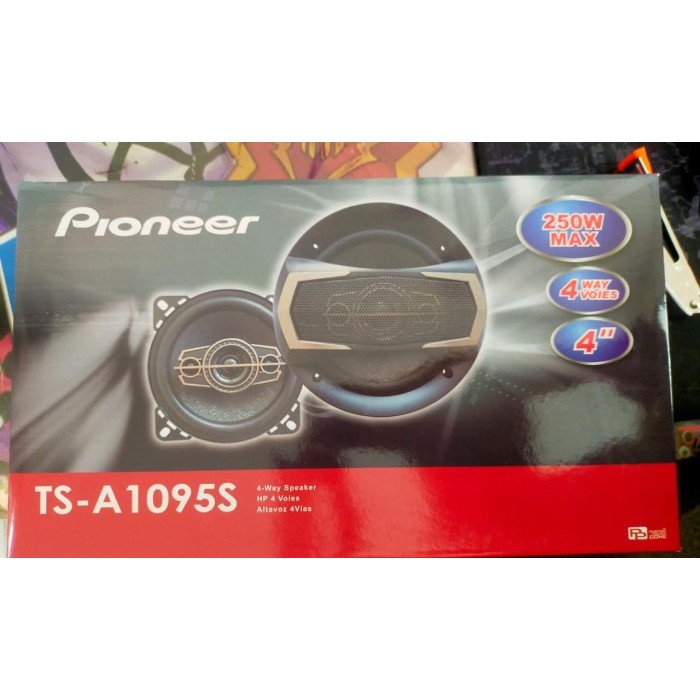 Speaker Mobil Coaxial PIONEER 6 4 Inch TS - A1695S