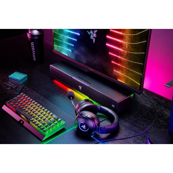RAZER LEVIATHAN V2 RGB GAMING SOUNDBAR WITH SUBWOOFER - GAMING SPEAKER