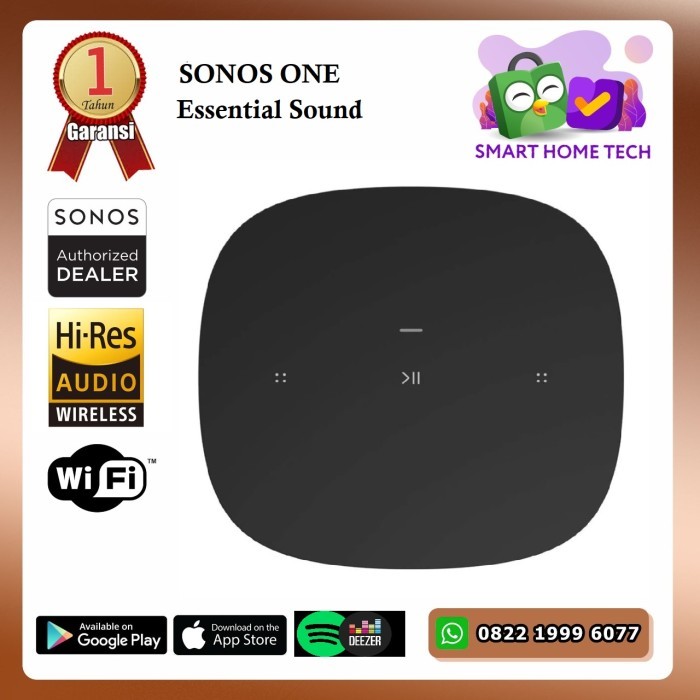 SONOS ONE SL Wireless Speaker HiFi System - Black