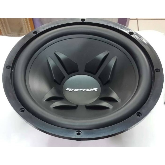 SPEAKER 12 INCH SUBWOOFER RAPTOR 600 WATT DOUBLE COIL (ORIGINAL ASLI)