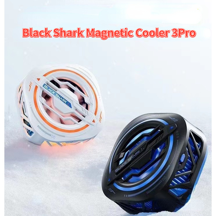 100% Asli Black Shark FunCooler plus 2 Pro Magnetic Cooler 3Pro Cooler Radiator Cooling Fan Klip Bel