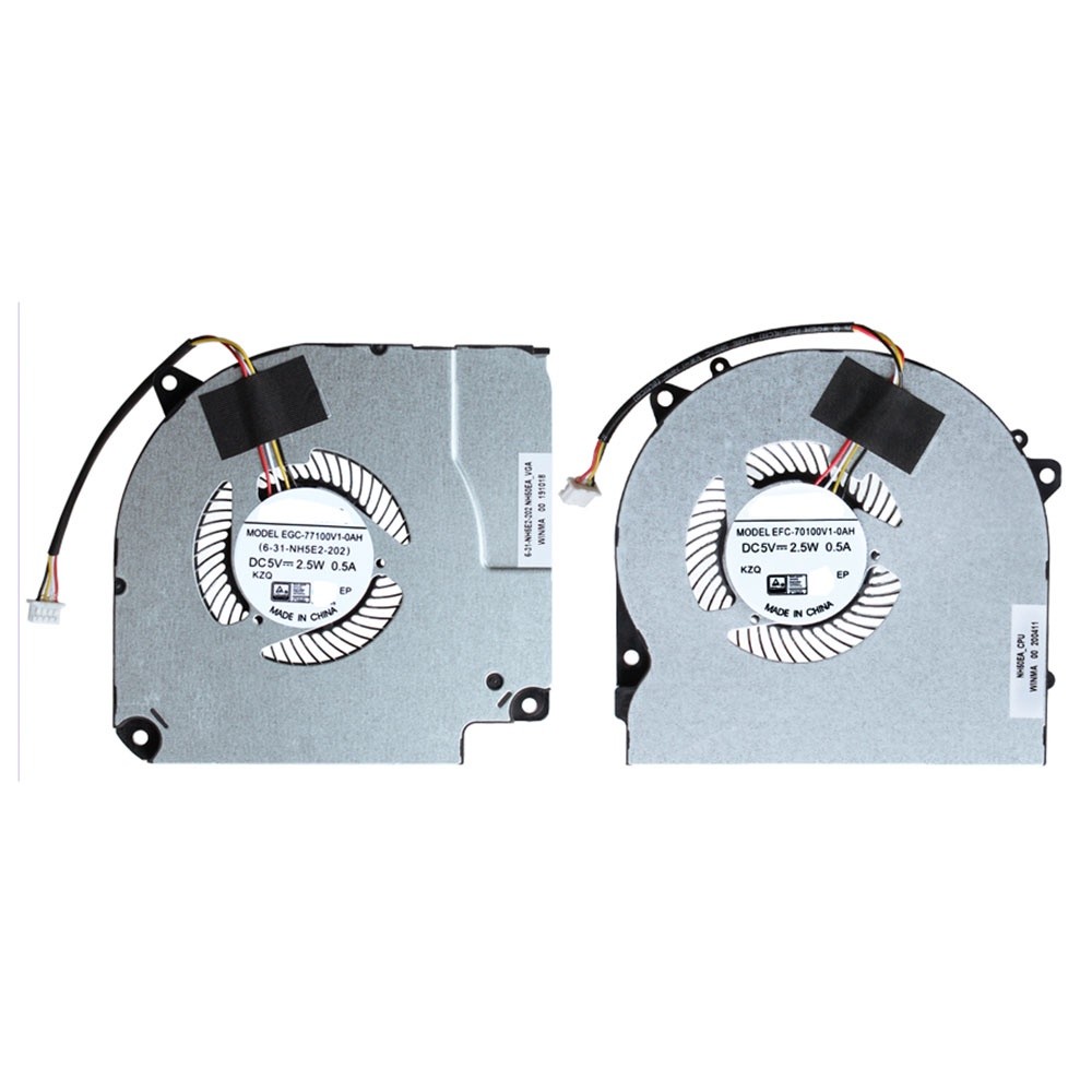 Kipas Pendingin CPU GPU Baru Hasee Z7M-CT5NA Z7M-CN7NA Z7M-CT7NK T58-V EGC-77100V1-0AH EFC-70100V1-0
