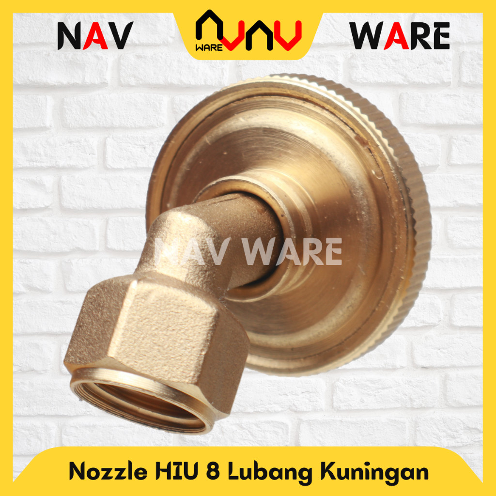 murah nozzle hiu 8 lubang kuningan original sprayer elektrik adjustable / nozel spuyer 8 titik