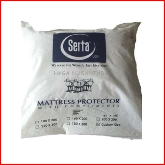 SERTA MATTRESS PROTECTOR 160 MATTRESS MATRAS COVER SERTA 160X200 DISKON