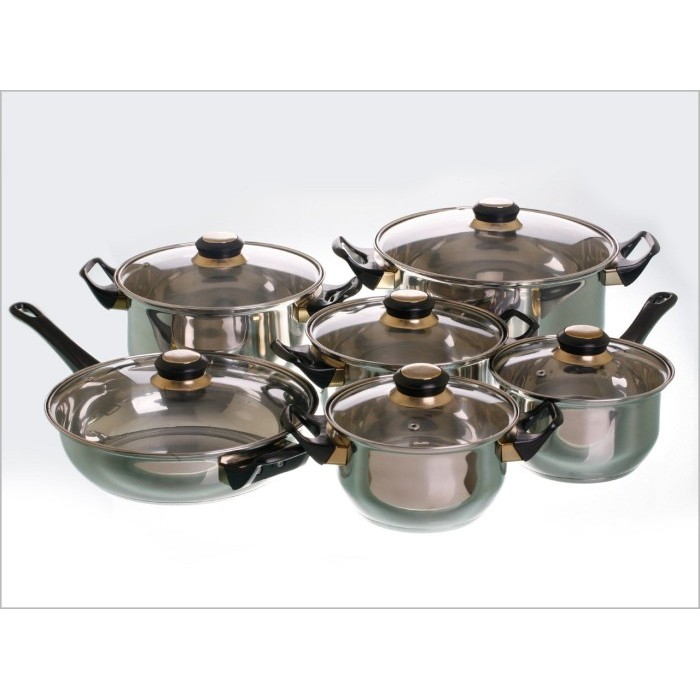NEW SERIES PANCI SET VICENZA (COOKWARE SET / PERALATAN MASAK) V612 / V-612 ORIGINAL QUALITY