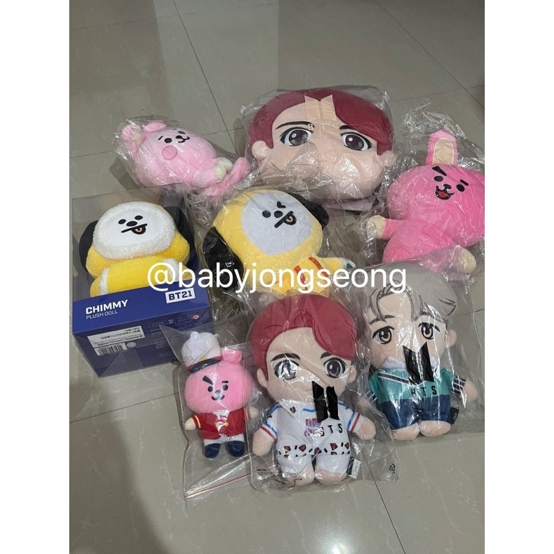 TAKEALL BT21 Tiny Tan plush plushie boneka OFFICIAL 100% store dan weverse BTS Bangtan