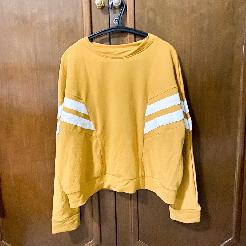 sweater wanita / atasan wanita kuning mustard