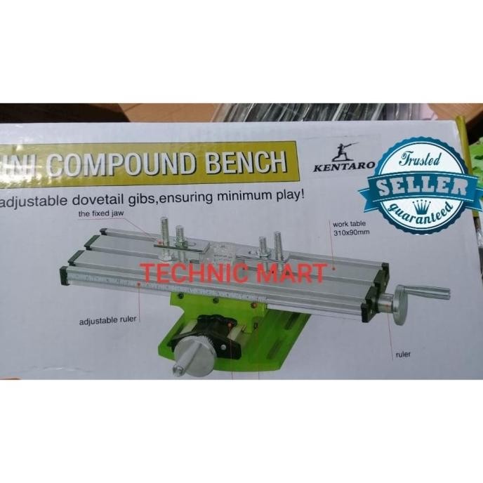 Catok Bor Milling Mini Compound Bench Ragum Cross KENTARO