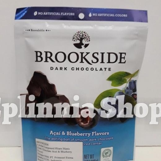 

Brookside Dark Chocolate Acai & Blueberry Flavours 198 Gr - Cokelat