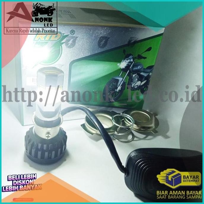 Lampu Led Utama Motor Beat RTD 6sisi / Lampu Depan Motor 6sisi-PUTIH 8
