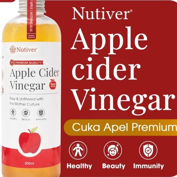 

Cuka Apel Organik With The Mother / Cider Vinegar / Numan